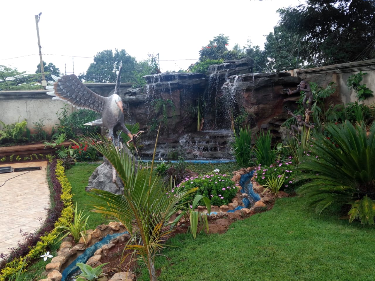 Runda Private waterfall